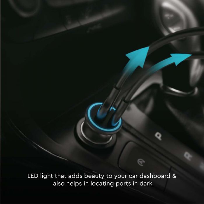 CAR CHARGER QC+PD