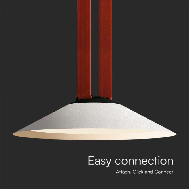 LED MAGNETIC FABRIC TRACKLIGHT 20W WW 1200lm 120° SANDY WHITE 300x71mm