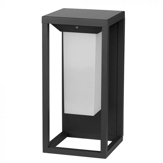 LED SOLAR WALL GARDEN LIGHT 2W WW 220lm 170° 14X14X29 SAMSUNG CHIP IP65