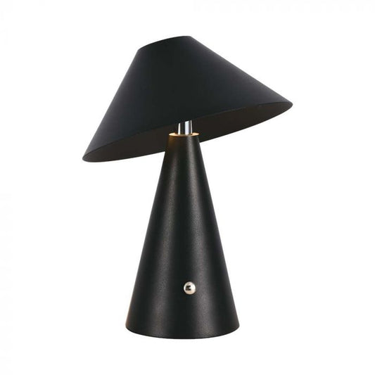 LED TABLE LAMP 1800mAH BATTERY 3W 3IN1 200lm 180x240 BLACK TOUCH DIMMING
