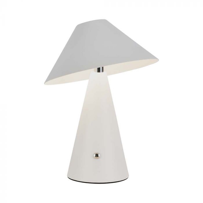 LED TABLE LAMP 1800mAH BATTERY 3W 3IN1 200lm 180x240 WHITE TOUCH DIMMING