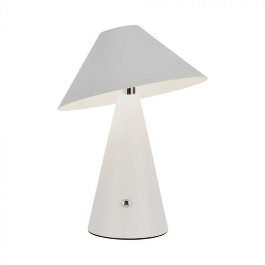 LED TABLE LAMP 1800mAH BATTERY 3W 3IN1 200lm 180x240 WHITE TOUCH DIMMING