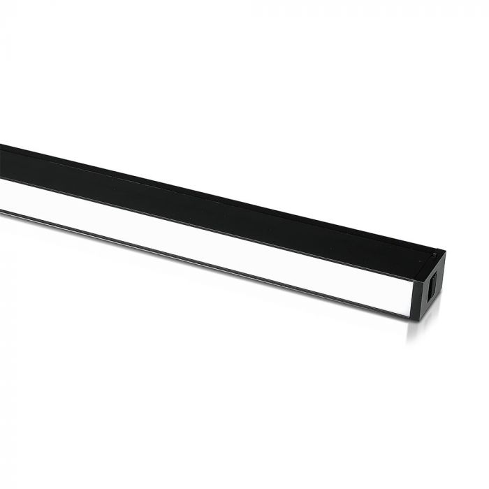 LED MAGNETIC LINEAR LIGHT 20W 1600lm WW 100° 652X35X59 24V BLACK