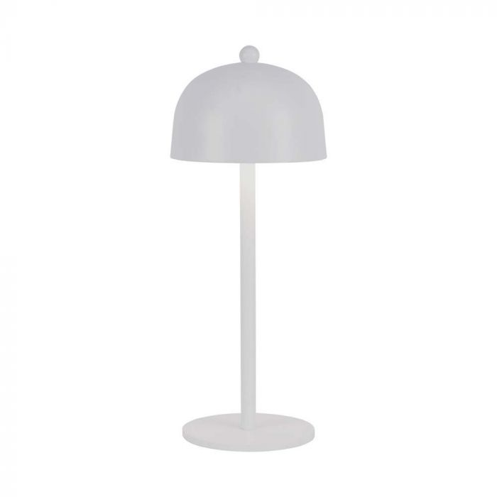 LED TABLE LAMP1800mAH BATTERY 3W 3IN1 200lm 115x300mm WHITE TOUCH DIMMING