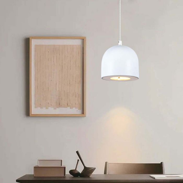 LED PENDANT LIGHT 8.5W WW 820lm ADJUSTABLE WIRE & TOUCH LIGHT ON/OFF 100x1600mm WHITE
