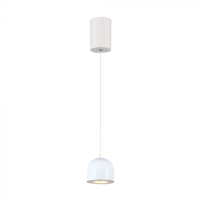 LED PENDANT LIGHT 8.5W WW 820lm ADJUSTABLE WIRE & TOUCH LIGHT ON/OFF 100x1600mm WHITE
