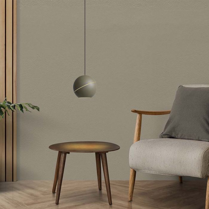 LED PENDANT LIGHT 8.5W WW 850lm ADJUSTABLE WIRE & TOUCH LIGHT ON/OFF 120x1600mm CHAMPAGNE GOLD