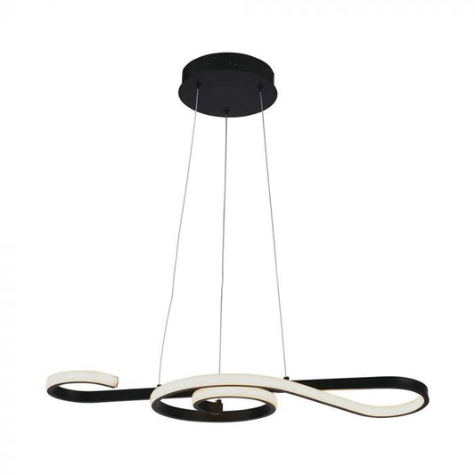LED PENDANT LIGHT 18W WW 2260lm 180°  700x250 BLACK