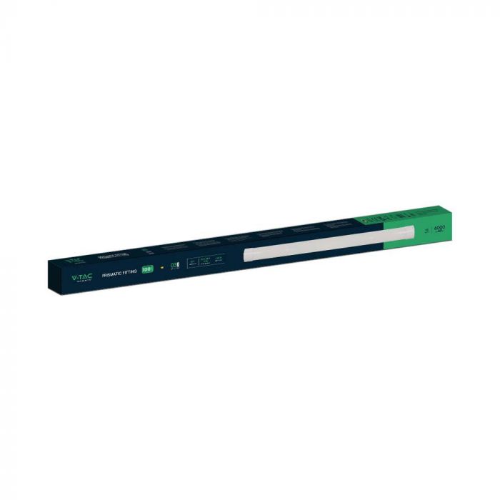 LED PRISMATIC FITTING 50W DL 6000lm 120° 1500X745X24