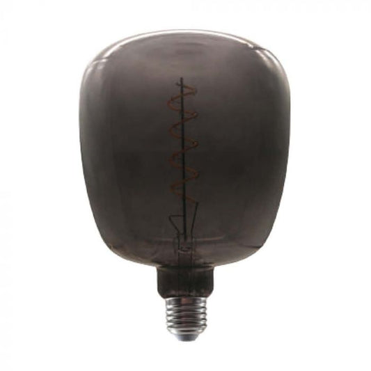 LED FILAMENT VASE SHAPE BLACK BIG BULB  E27 4W 300° 200x140 GLASS