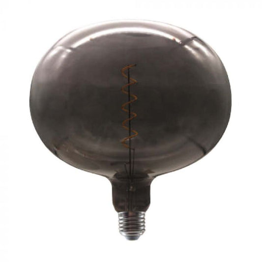 LED COBBLE SHAPE BLACK BIG BULB E27  4W 300° 225x220 GLASS