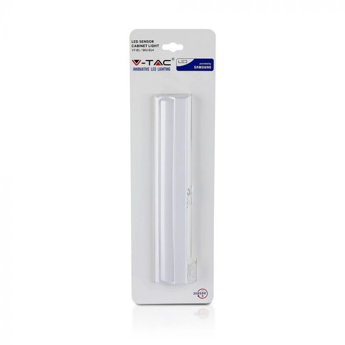 LED CABINET SENSOR LIGHT 1.5W DL 135lm 120° 300X55.5X21 SAMSUNG CHIP