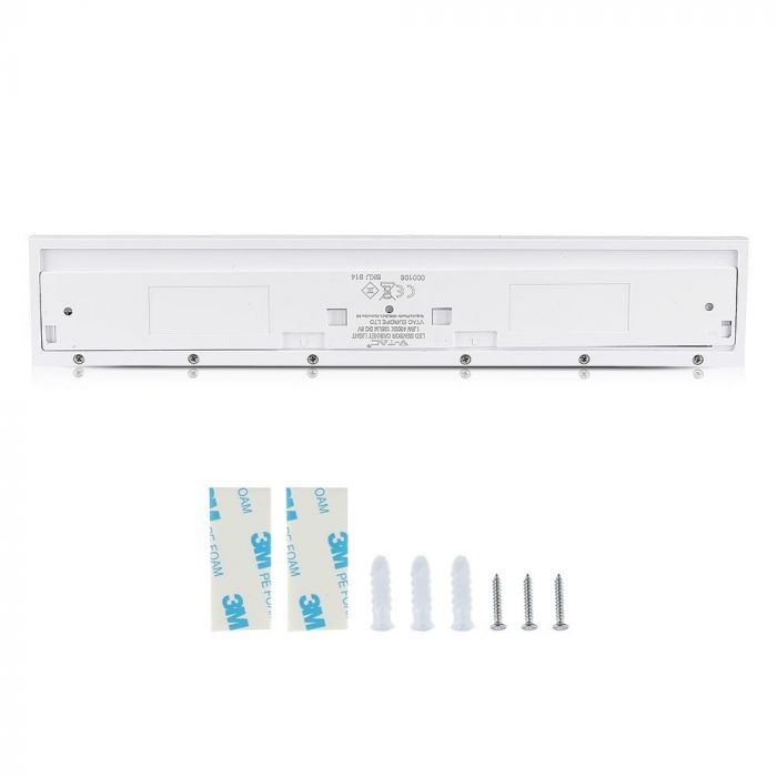 LED CABINET SENSOR LIGHT 1.5W DL 135lm 120° 300X55.5X21 SAMSUNG CHIP