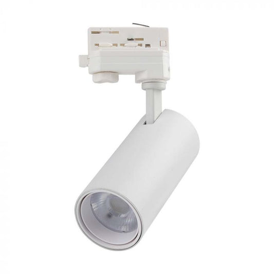 LED COB TRACKLIGHT 30W 3IN1 2900lm WHITE REFLECTOR WHITE BACK COVER WHITE BODY