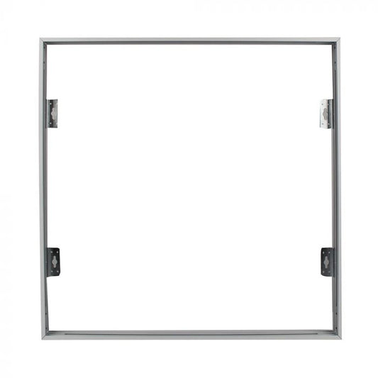 Aluminium Frame 622 x 622 Screw Fixed White