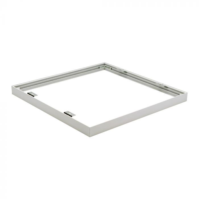 Aluminium Frame 622 x 622 Screw Fixed White