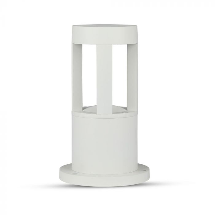 LED GARDEN LIGHT ALUMINIUM 10W 450lm WW 72° 108X250 IP65 WHITE