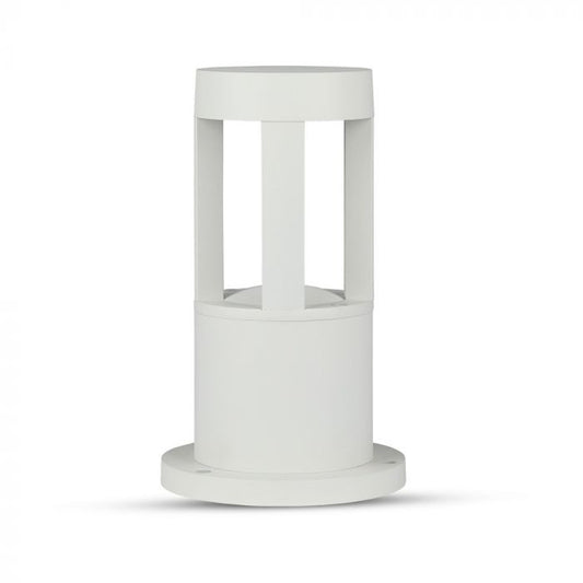 LED GARDEN LIGHT ALUMINIUM 10W 450lm WW 72° 108X250 IP65 WHITE