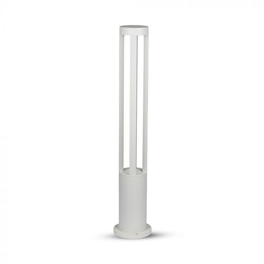 LED GARDEN LIGHT ALUMINIUM 10W 450lm CW 72° 108X800 IP65 WHITE