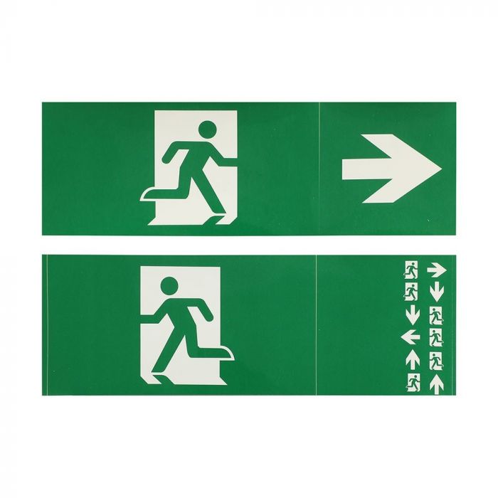 LED WALL/BULK HEAD EMERGENCY EXIT LIGHT 16 SMD 3W 140lm CW