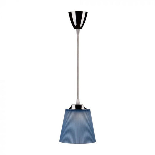 LED PENDANT LAMP BLUE 7W 360lm 90° PC + METAL