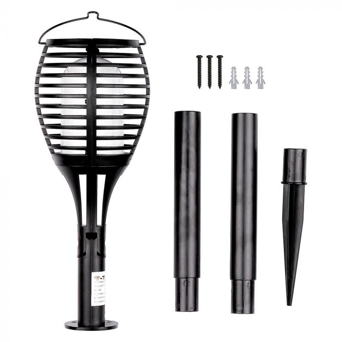 1W Solar Ground/Hanging Light Flame