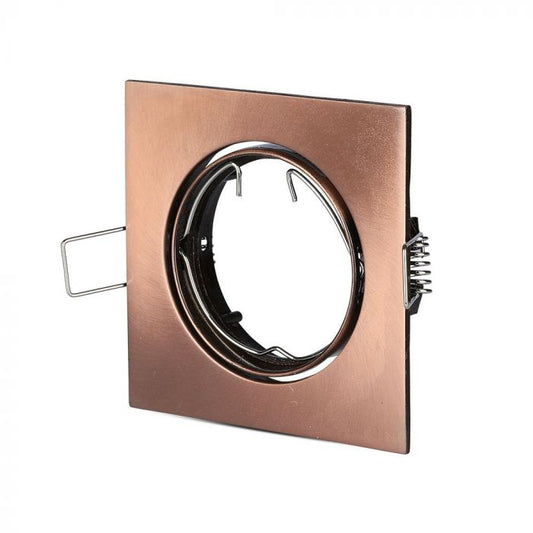 GU10 Fitting Square Movable Bronze