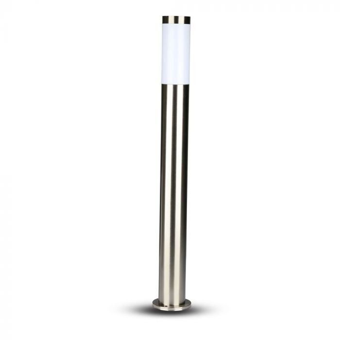 LED BOLLARD E27 LAMP STAINLESS STEEL 110X800 IP44
