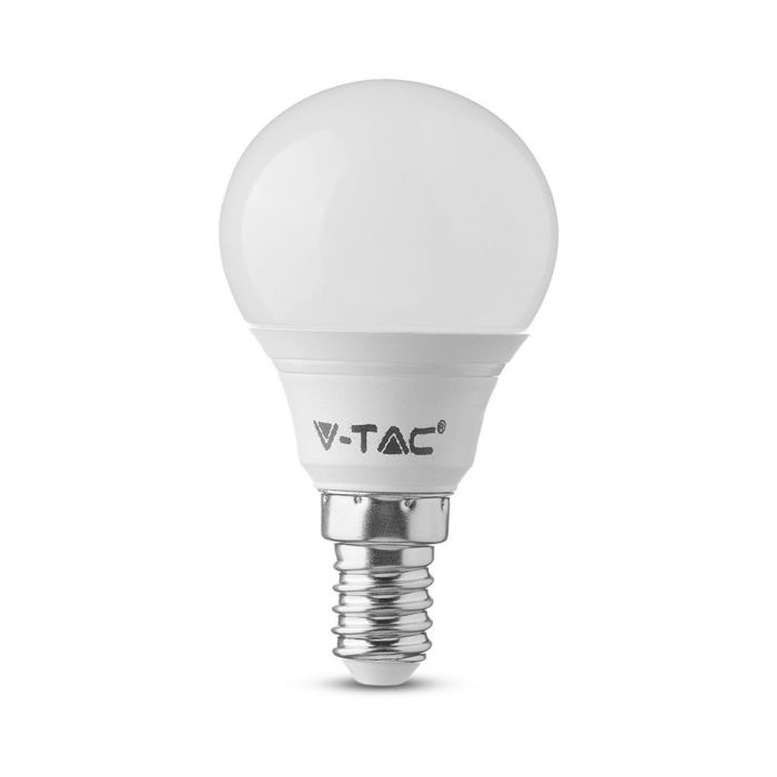 LED Bulb SAMSUNG Chip 5.5W E14 P45 Plastic Natural White