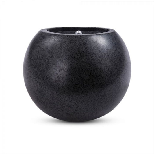 LED WALL LIGHT DARK GREY ROUND G9 15X13X13 CONCRETE