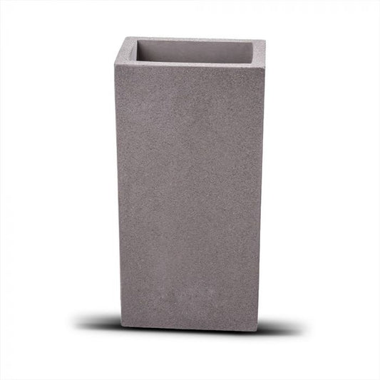 LED WALL LIGHT LIGHT GREY 2XG9 24X12X10 CONCRETE