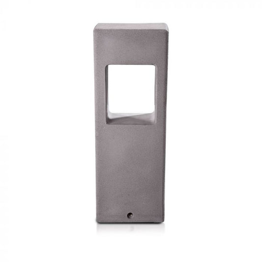 LED LAWN LIGHT GREY 12W WW 720lm 24° 495X180X120 CONCRETE IP65