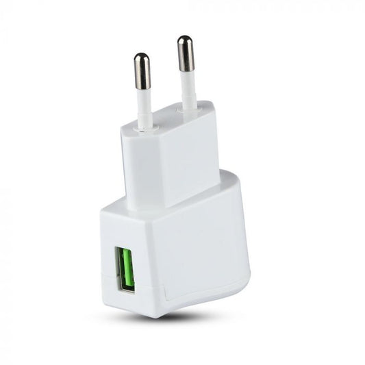 USB TRAVEL ADAPTOR 2A WHITE