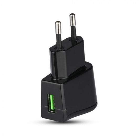 USB TRAVEL ADAPTOR 2A BLACK