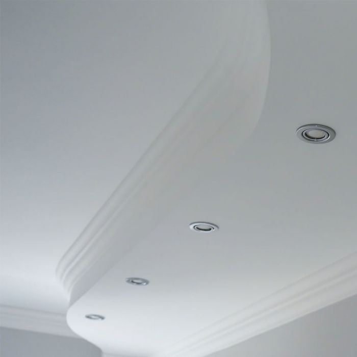 LED BRACKET GU10 ROUND MOVABLE SN 93 (70) 2PCS/BOX