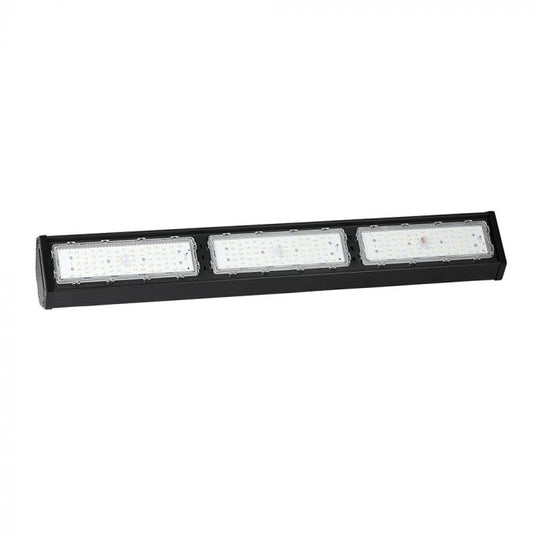 LED LINEAR HIGHBAY 150W CW 120° 18000lm 798X130X96 IP54 IK07 BLACK SAMSUNG CHIP A++