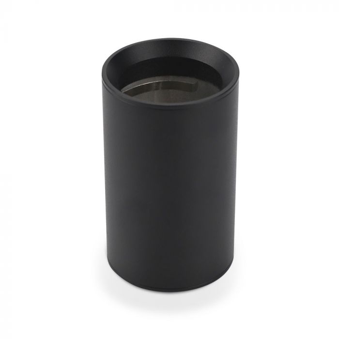 LED SURFACE GU10 FITTING ALUMINIUM ROUND 60X110 BLACK