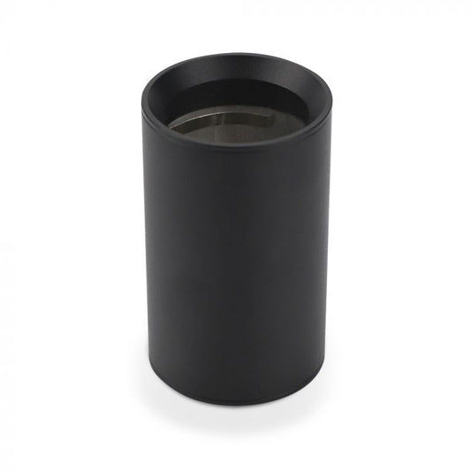 LED SURFACE GU10 FITTING ALUMINIUM ROUND 60X110 BLACK