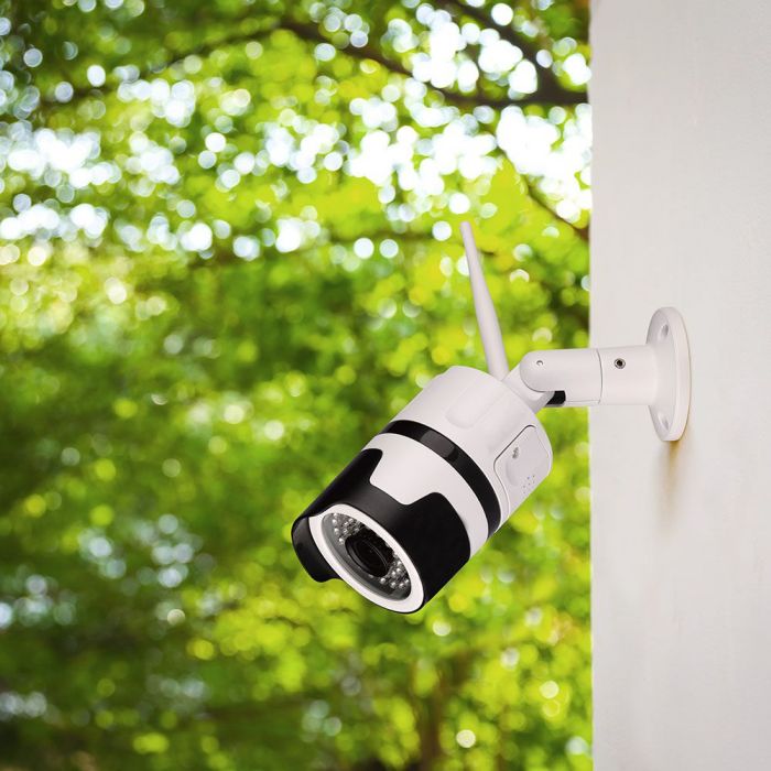 INDOOR & OUTDOOR CAMERA WIFI 2 WAY AUDIO INBUILT MICROPHONE 3MP 12V IP65