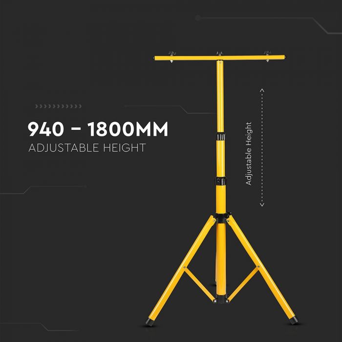 TRIPOD STAND FOR FLOODLIGHT YELLOW