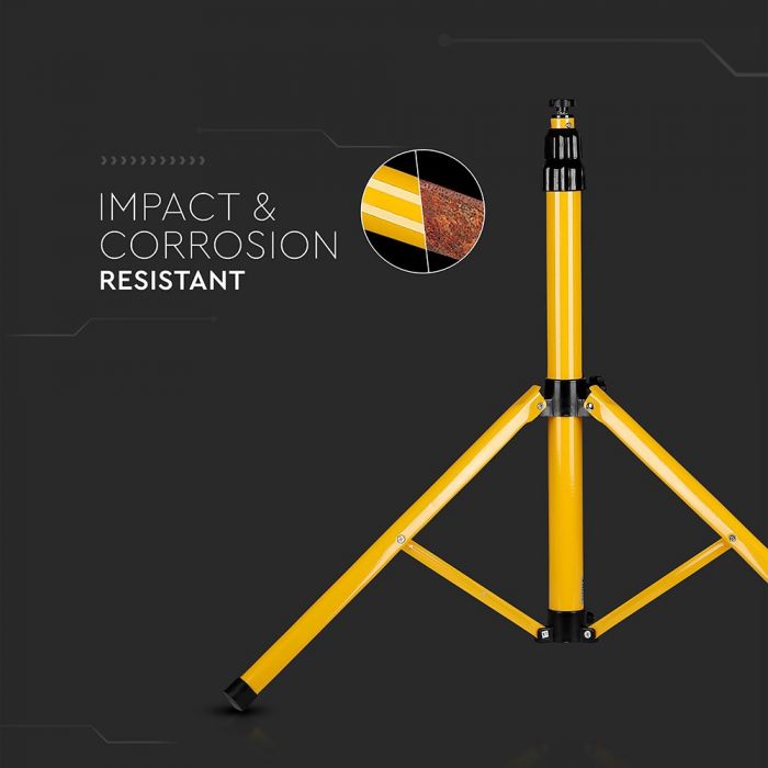 TRIPOD STAND FOR FLOODLIGHT YELLOW