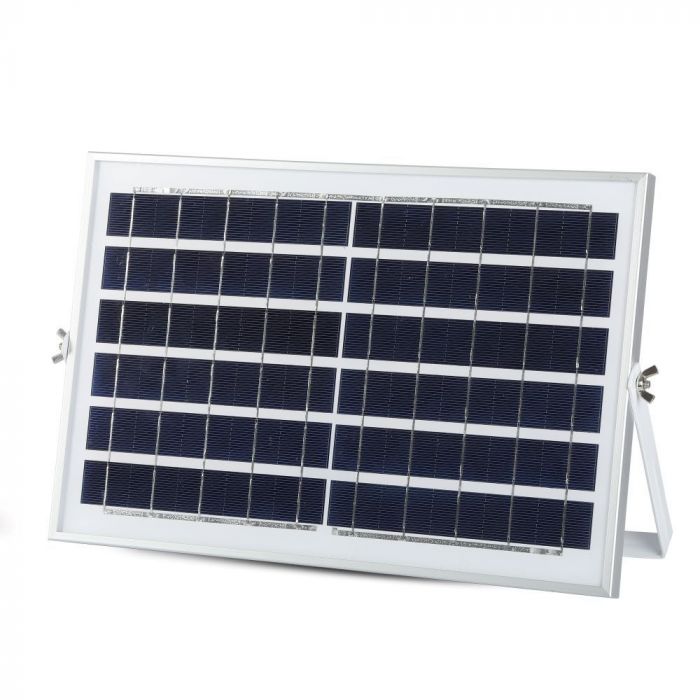 12W Solar Panel LED Floodlight 6000K