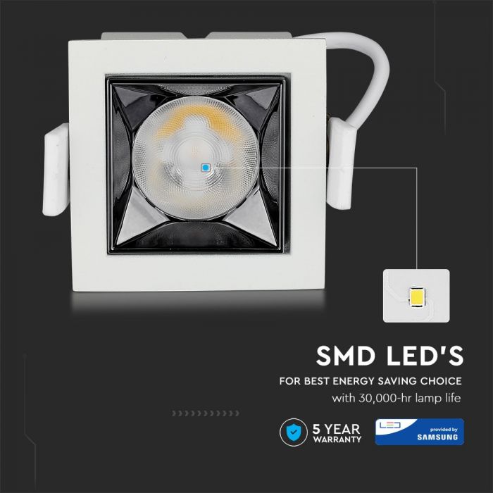 LED Downlight SAMSUNG Chip 4W SMD Reflector 12Ã‚Â° 2700K