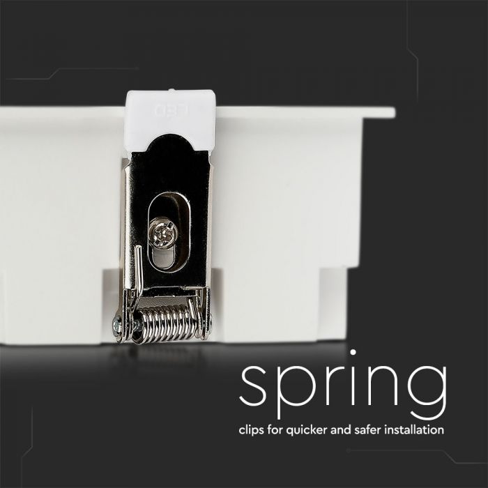 LED REFLECTOR SMD DOWNLIGHT16W WW 1280lm 12° 93X93X47(85X85) SAMSUNG CHIP