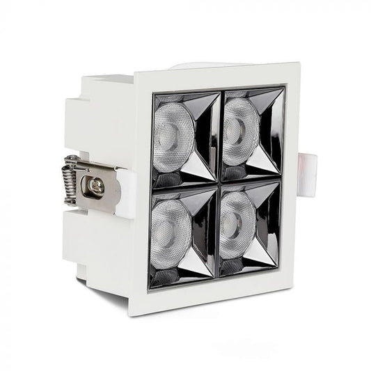 LED REFLECTOR SMD DOWNLIGHT16W WW 1280lm 38° 93X93X47(85X85) SAMSUNG CHIP