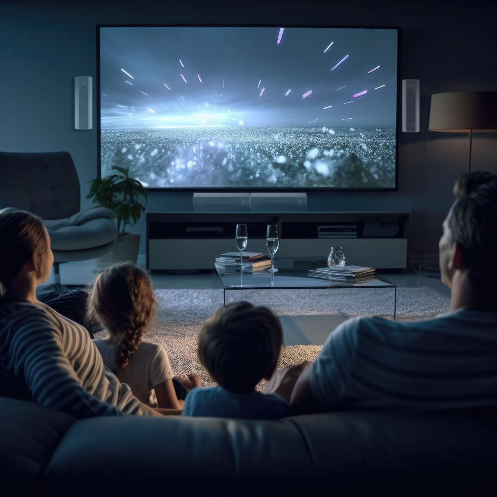 Lithe Audio 5.1 Wireless Surround Sound Cinema System – WiSA Cinema Hub & iO1 Speakers