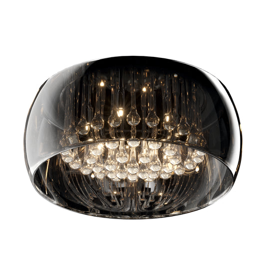 Zuma Line Crystal Ceiling Light Silver / Transparent - C0076-06X-F4FZ