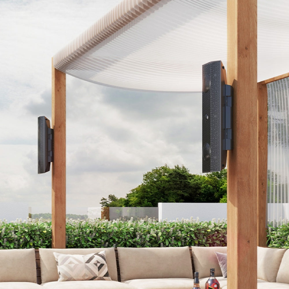 Indoor & Outdoor WIFI Speaker (SINGLE) Black / IO1 Wi‑Fi Ηχείο (Μονό) Μαύρο