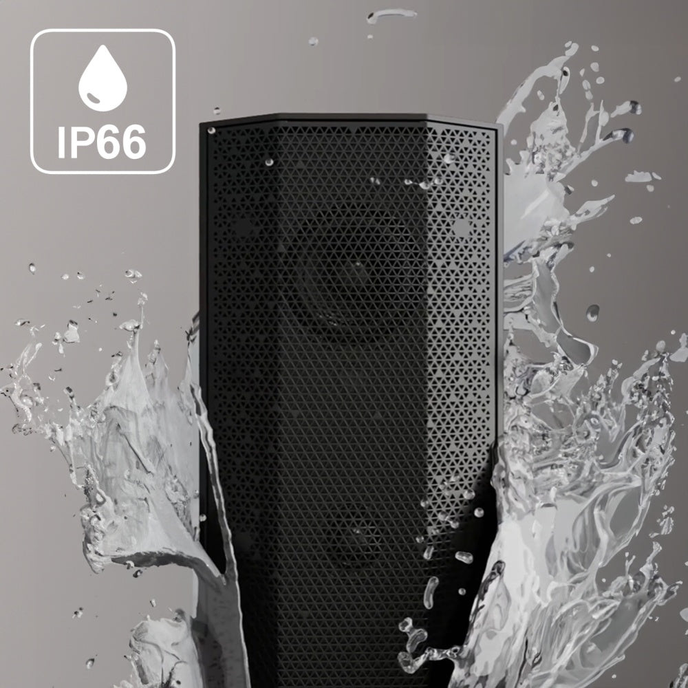 Indoor & Outdoor WIFI Speaker (SINGLE) Black / IO1 Wi‑Fi Ηχείο (Μονό) Μαύρο