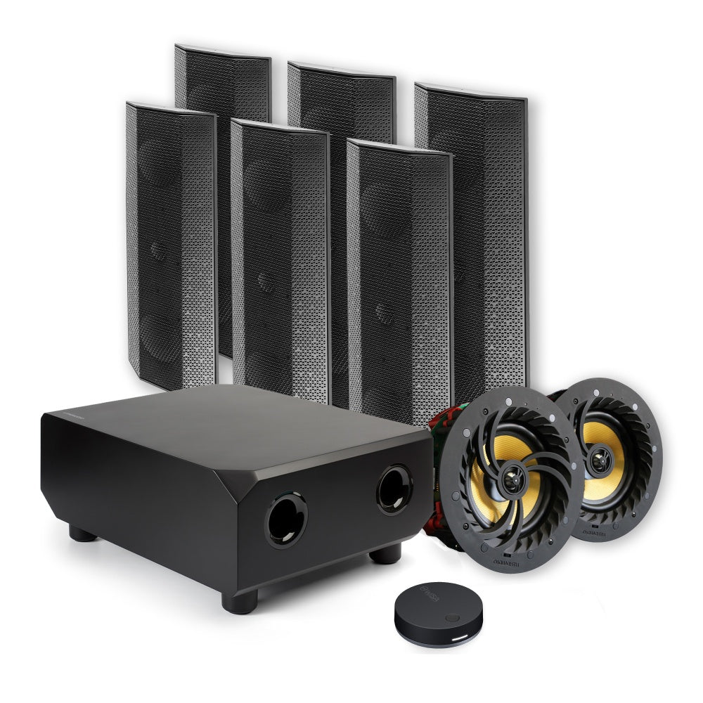 Lithe Audio 5.1.2 Dolby Atmos Wireless Cinema Surround Sound System – WiSA SoundSend